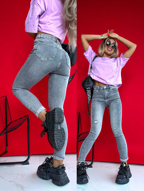 Jeans "KEEP IT NEUTRAL" AP397-34 - GRAY