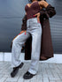 Jeans "STICKER" HM6563-21 - GRAY PRE-ORDER