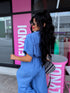 Set "NO APOLOGY" 0261 - GRAY-BLUE