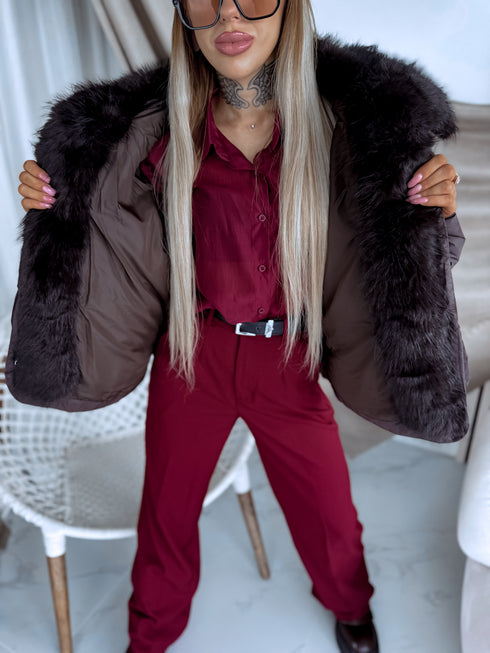 Īsā virsjaka "NORTH FL257" - CHOCO