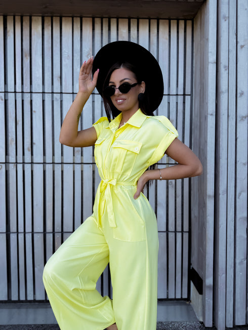Pantsuit "BALANCE V80" - YELLOW