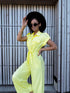 Pantsuit "BALANCE V80" - YELLOW