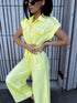 Pantsuit "BALANCE V80" - YELLOW