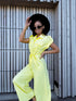 Pantsuit "BALANCE V80" - YELLOW
