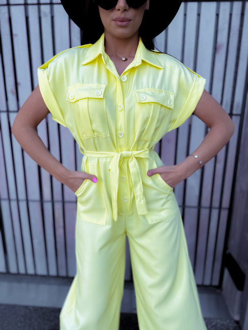 Pantsuit "BALANCE V80" - YELLOW