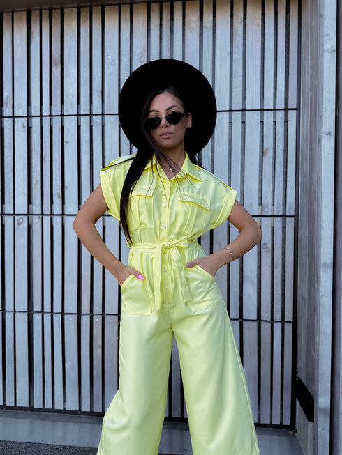Pantsuit "BALANCE V80" - YELLOW