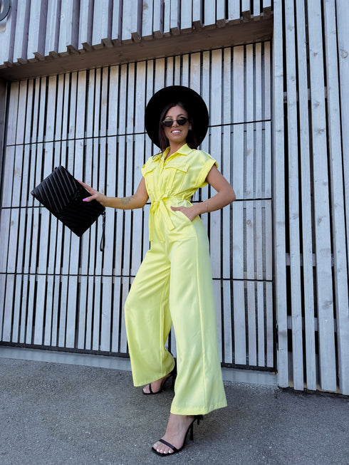 Pantsuit "BALANCE V80" - YELLOW
