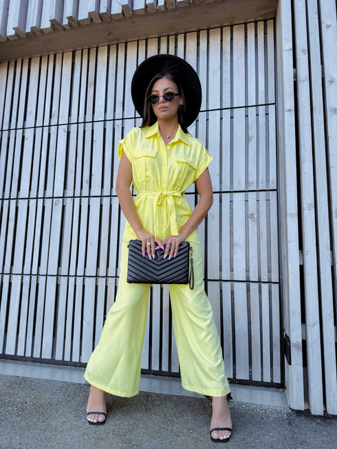 Pantsuit "BALANCE V80" - YELLOW