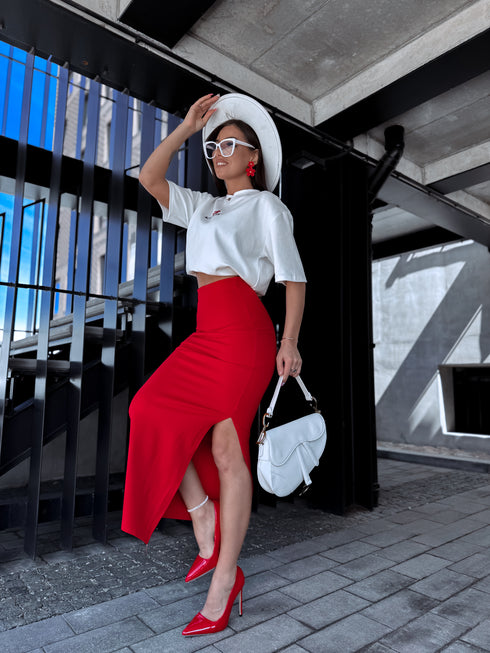 "NEW YORK CHERRIES" T-krekls - BALTS