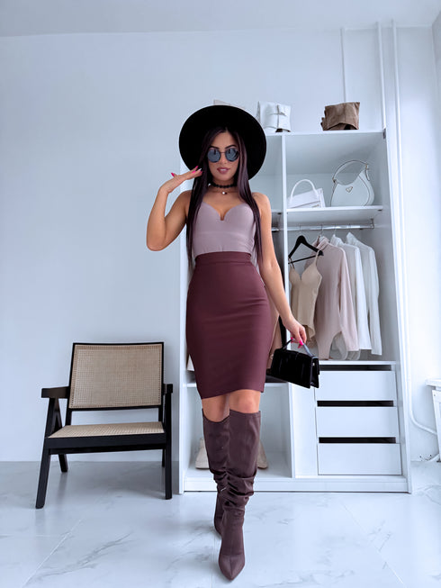 Klasikiniai bondāžo sijonai - CHOCO