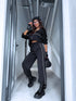 Set "POWER BABE" 30115 - BLACK