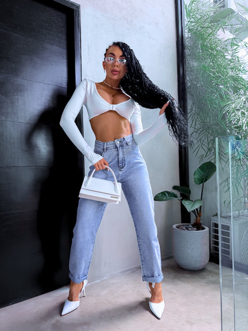 BALOON džinsa bikses "BLACK SPARKLE H886-8”- ZILAS