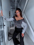 Knitted jacket "PRICELESS 7650" - GREY