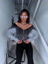 Knitted jacket "PRICELESS 7650" - GREY
