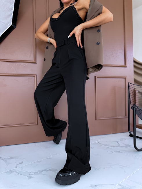 Auduma bikses "FREE FLOW VS8126-1" - MELNAS