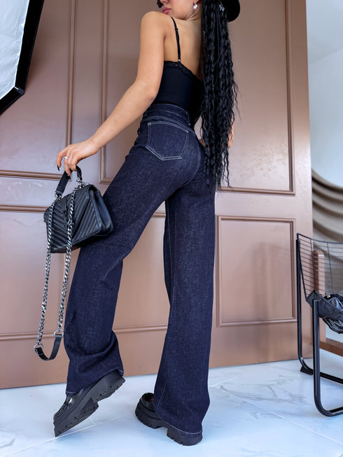 DARK BLUE džinsa pants "BLUE FIRE Y3322-7"