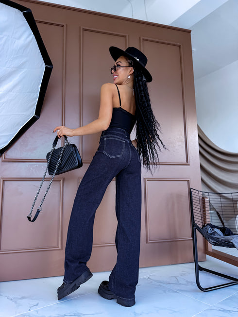 DARK BLUE džinsa pants "BLUE FIRE Y3322-7"