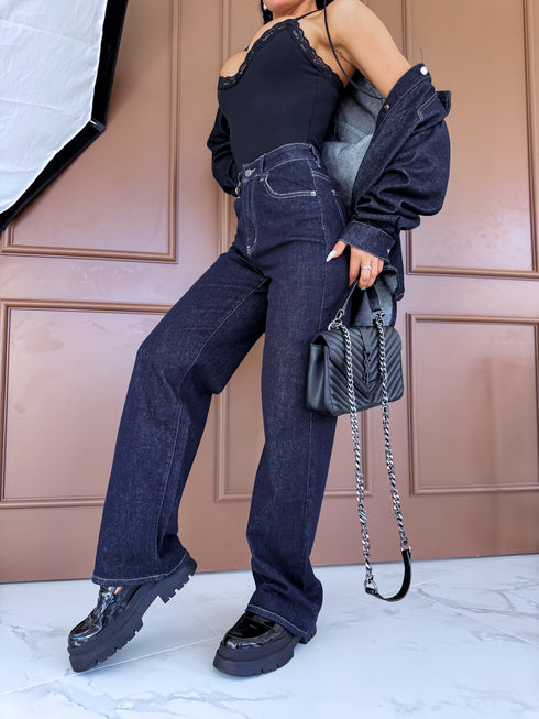 DARK BLUE džinsa pants "BLUE FIRE Y3322-7"