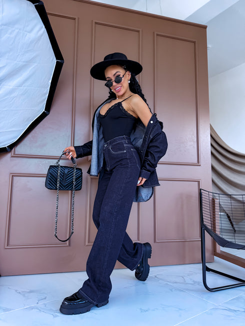 DARK BLUE džinsa pants "BLUE FIRE Y3322-7"