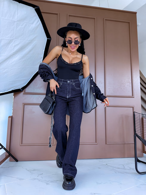 DARK BLUE džinsa pants "BLUE FIRE Y3322-7"