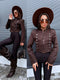 Cropped jacket "SOFT POETRY" 2032 – CHOCO