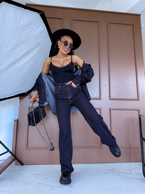 DARK BLUE džinsa pants "BLUE FIRE Y3322-7"