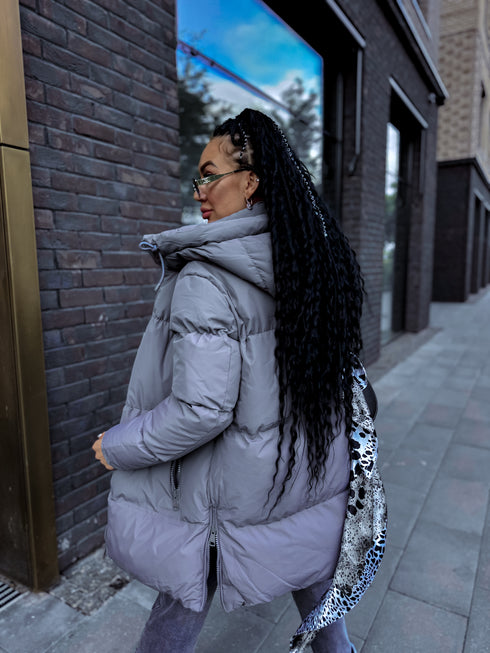 Куртка "WINTER CLOUD" FC56 - тёмно-серая ПРЕДЗАКАЗ