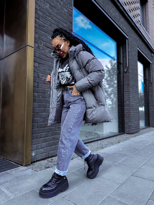 Куртка "WINTER CLOUD" FC56 - тёмно-серая ПРЕДЗАКАЗ