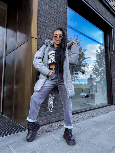 Куртка "WINTER CLOUD" FC56 - тёмно-серая ПРЕДЗАКАЗ