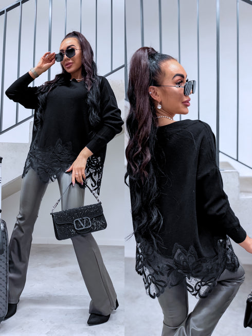 Sweater "DISCOVER 10575" - black