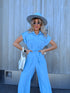Pantsuit "BALANCE V80" - LIGHT BLUE