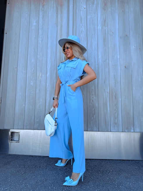 Pantsuit "BALANCE V80" - LIGHT BLUE