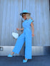 Pantsuit "BALANCE V80" - LIGHT BLUE