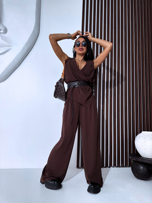 "HAZEL" 2in1 komplekts 70430 - CHOCO