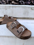 "INFINITY" 2022 Slippers - DARK BEIGE