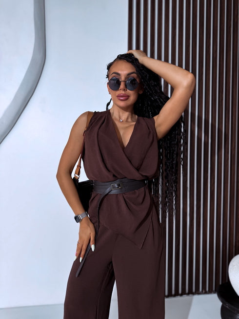 "HAZEL" 2in1 komplekts 70430 - CHOCO