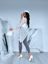 Mežģīņu tops "SHEER TOUCH 8513" - BALTS