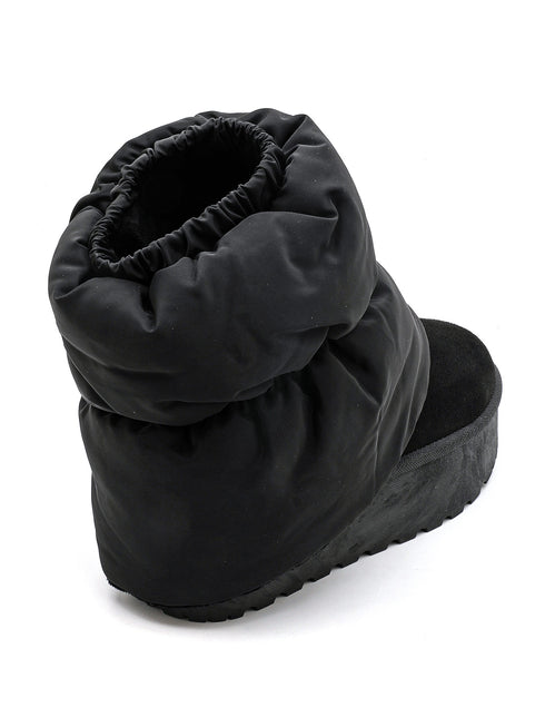 Īsie zābaki "SLOW" 9005 - MELNI PRE-ORDER