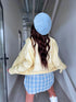 Faux leather jacket "SILENT STORM" S-6202 - YELLOW