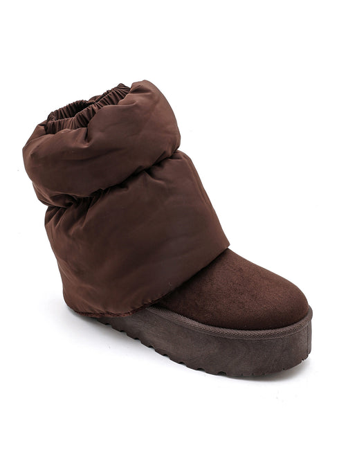 Īsie zābaki "SLOW" 9005 - CHOCO PRE-ORDER