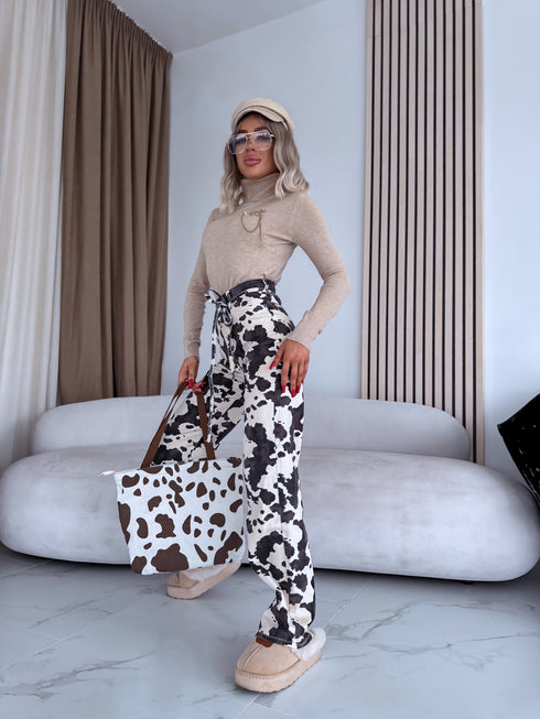 Classic turtleneck - DARK BEIGE