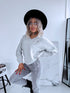 Sweater "SEQUIN MO3892" - grey