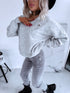Sweater "SEQUIN MO3892" - grey