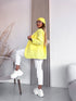 Yellow, ONE SIZE blazer + white top