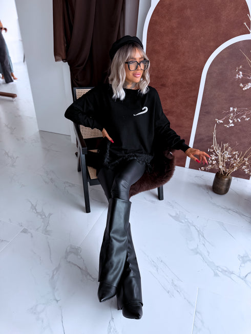 Sweater "DISCOVER 10575" - black