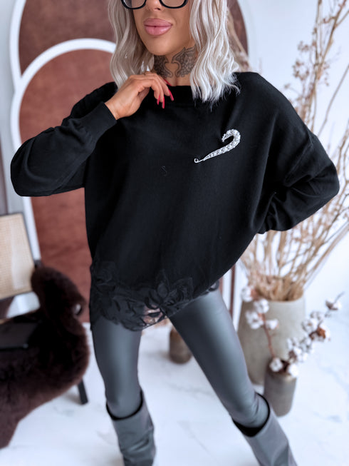 Sweater "DISCOVER 10575" - black