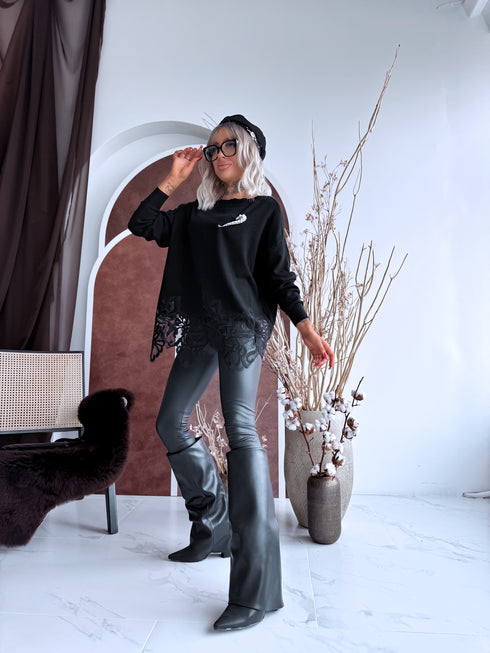 Sweater "DISCOVER 10575" - black