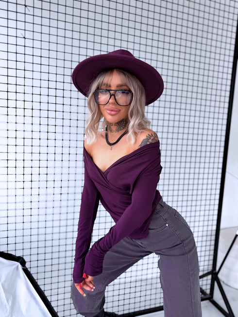 Top "PLUMS HS10070" - VIOLET