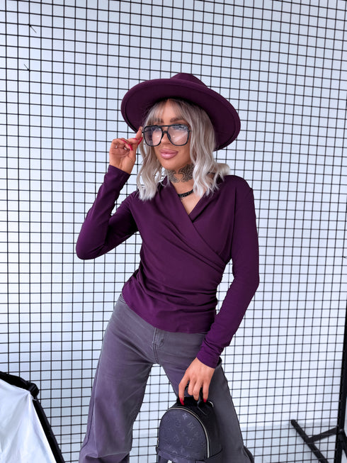 Top "PLUMS HS10070" - VIOLET