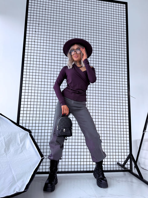 Top "PLUMS HS10070" - VIOLET